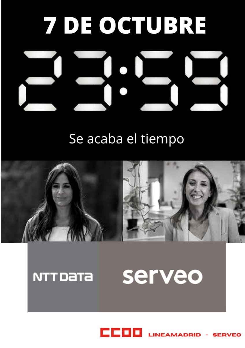 Alizi68's tweet photo. Aviso a toda la ciudadanía de Madrid: el 010, ese servicio del que hasta ahora siempre disponías y os ayudaba, está en la cuerda floja y @serveo @NTTDataSpain y @madrid no quieren salvarlo
#familialineamadrid https://t.co/Pzzu048ecL