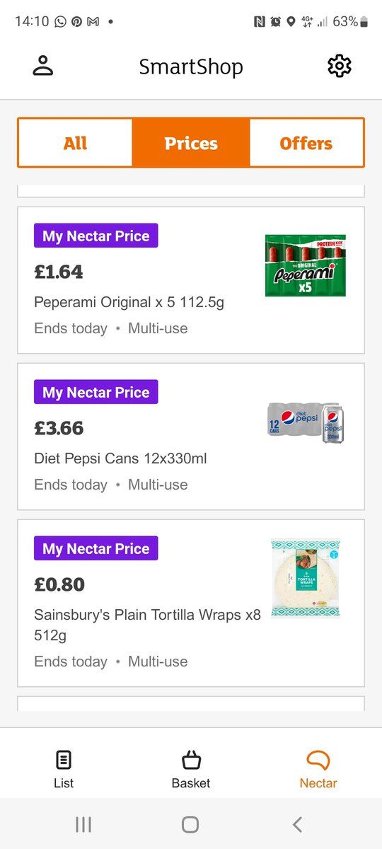 nbegs's tweet photo. @sainsburys every time you give me this offer it doesn't work. Never. Frustrating.  Thanks https://t.co/I5JtUkU1q9