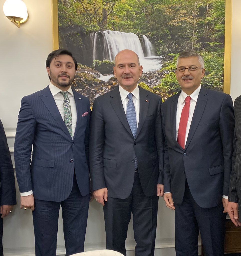 İçişleri Bakanımız Sn Süleyman Soylu’nun Ev Sahipliğinde gerçekleştirilen programa katıldık.
<a href="/suleymansoylu/">Süleyman Soylu</a> <a href="/NecatGorentas/">Doç.Dr.Necat Görentaş</a>