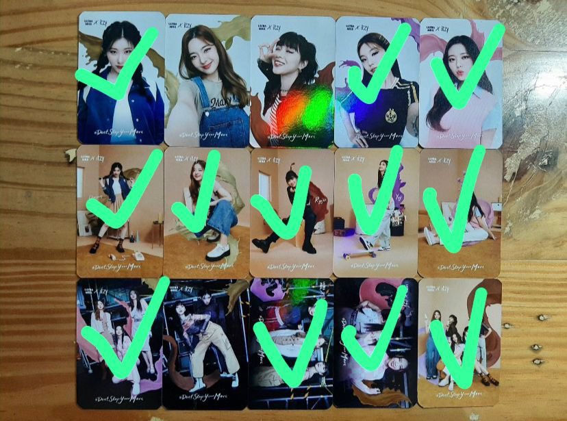 keysuke04's tweet photo. WTB PC ITZY UltraMilk, yang belum di centang di foto please 🥹
•ryu selca
•lia selca
•unit ryu chaer https://t.co/m6tDMyrdrf