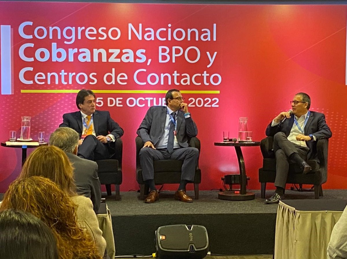 JavierIchazoB's tweet photo. Estuve en el VI Congreso Nacional Cobranzas, organizado por #ANECOP, para hablar sobre cómo, con la innovación y la incorporación de la tecnología, las empresas del sistema financiero estamos trabajando en la recuperación de un crédito, cuidando siempre la experiencia del cliente https://t.co/v2QWlAsv1v