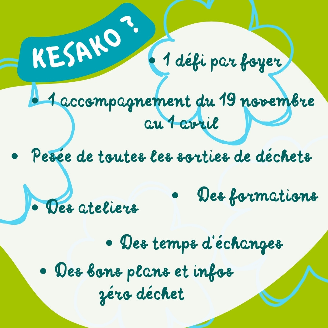 ZeroWasteParis's tweet image. Le #DéfiZéroDéchet à Sèvres, qu&apos;est-ce que c&apos;est ?
👉Un accompagnement sur plusieurs mois, du 19 novembre au 1 avril, avec un suivi de votre production de déchets, mais aussi des ateliers, des formations, des temps d&apos;échanges...