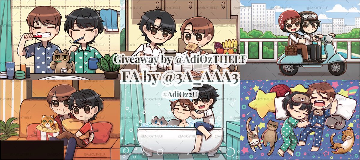 AdiOzTHELF's tweet photo. แก๊งนี้จากคุณ @3A_AAA3 น่ารักมากกกก คอมมิชไว้นานมากกก ก็คือข้ามปี ในที่สุดก็มีงานให้แจก 😂😂😂
บรีฟมาเพื่อทำเทปและโฟโต้การ์ดเซ็ท แต่ใช่ฮะ งบหมดน้องเลยกลายเป็นที่คั่นหนังสือแทน 🤣🤣 https://t.co/PnCSAwFnUS