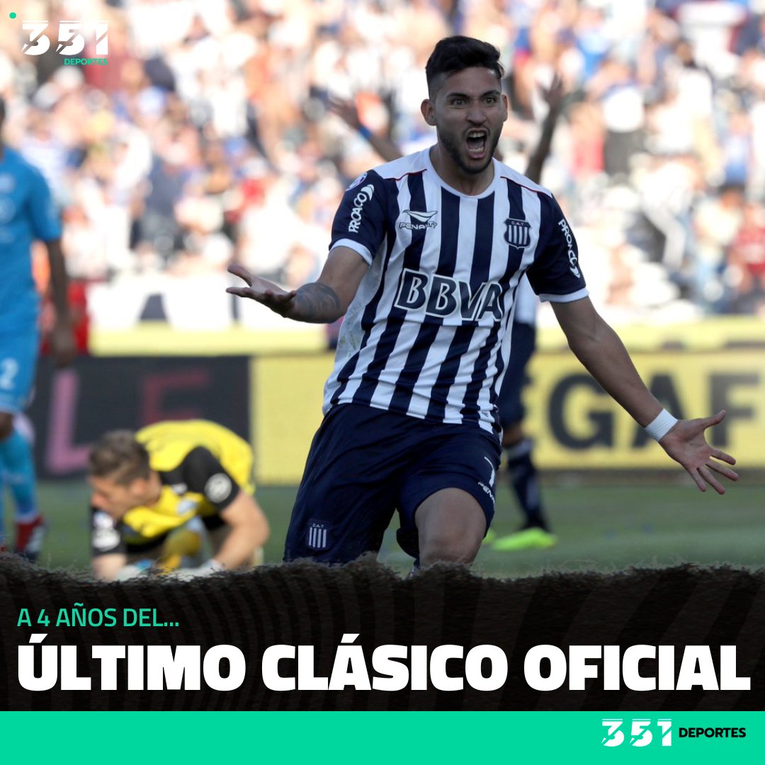 351Deportes's tweet photo. 🔙 Hace cuatro años, #Talleres y #Belgrano jugaron la última edición del Clásico Cordobés.

🇫🇮 Fue victoria por 3 a 0 para la T, con goles de Ramírez y dos de @NahuelBustosok, uno memorable.

🤩 ¡En 2023 tendremos nuevo clásico! ¿Quién ganará el próximo? 🤔 https://t.co/Q4JuW5K8Ad
