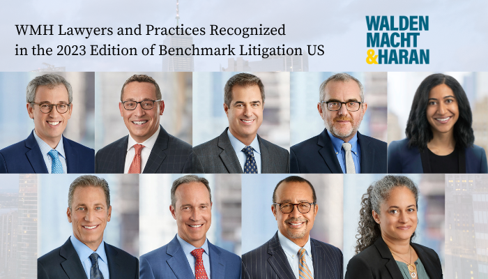 Walden Macht & Haran LLP tweet media