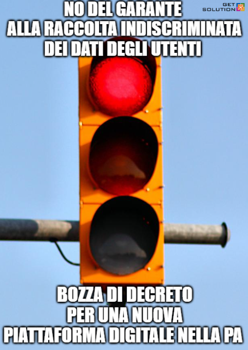 Getsolution_IT's tweet photo. Netta presa di posizione del #GarantePrivacy sulla bozza di decreto per la nuova piattaforma della #PA: no alla raccolta massiva e generalizzata dei dati e garanzia per le informazioni sensibili degli utenti #DataPrivacy https://t.co/PT9cFrQAXX