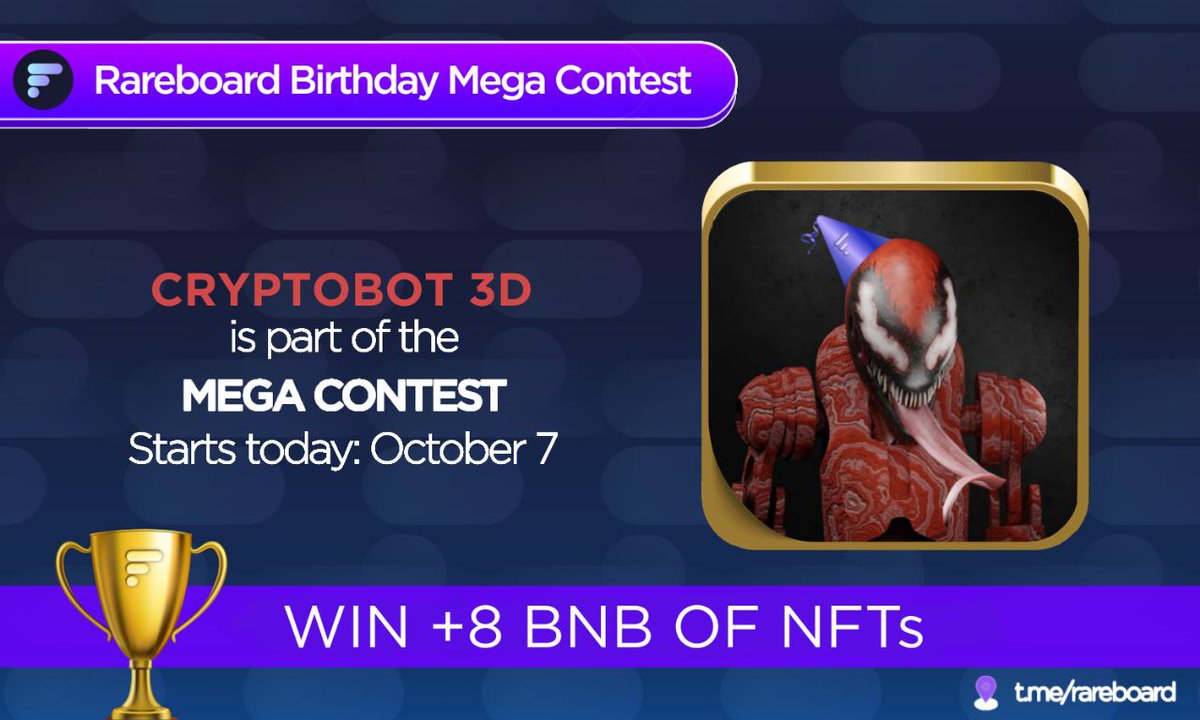 CRYPTOBOT COLLECTION🔶 70% MINTED 142/200 tweet media