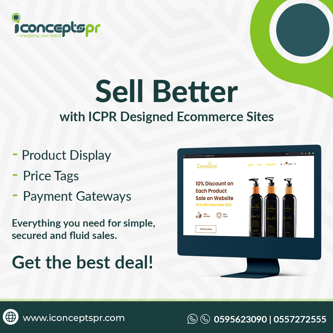 Iconceptspr's tweet photo. Need an Ecommerce website that displays your products and price tags and user friendly?
IconceptsPR is where is the ideal place to be.

#websitedesign 
#ecommercewebsite 
#graphicdesign 
#productsandservices 
#IConceptsPR https://t.co/h7PZqw50iS