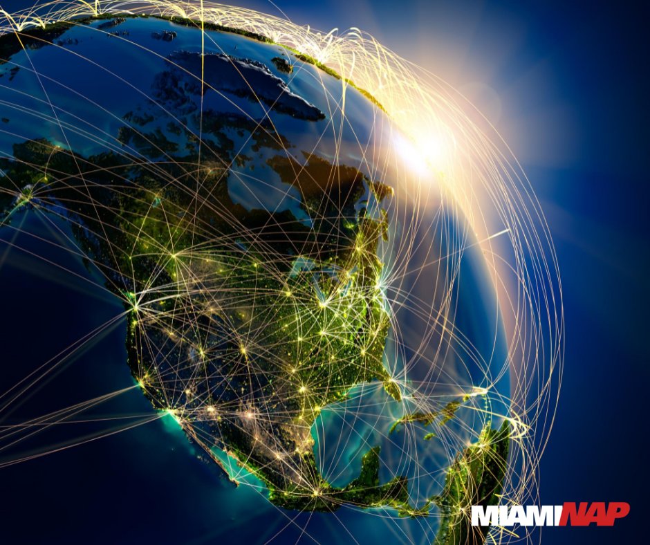 MiamiNap's tweet photo. @MiamiNap is located inside the #NapoftheAmericas, offers #Tier1 network access points specifically build to connect the Americas to the rest of the world — making sure you're never out of touch.

Stay connected, no matter where you are.

#network #connectivity #datacenter https://t.co/i3gq667HxP