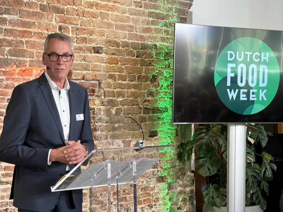 SG Jan Kees Goet an LNV bij opening van #DFW : via samenwerking en duurzame initiatieven heeft Nederlandse agrarische sector perspectief. Geen korte termijn maar voorzien van passende prijsstellingen voor gezond, veilig en lekker voedsel.