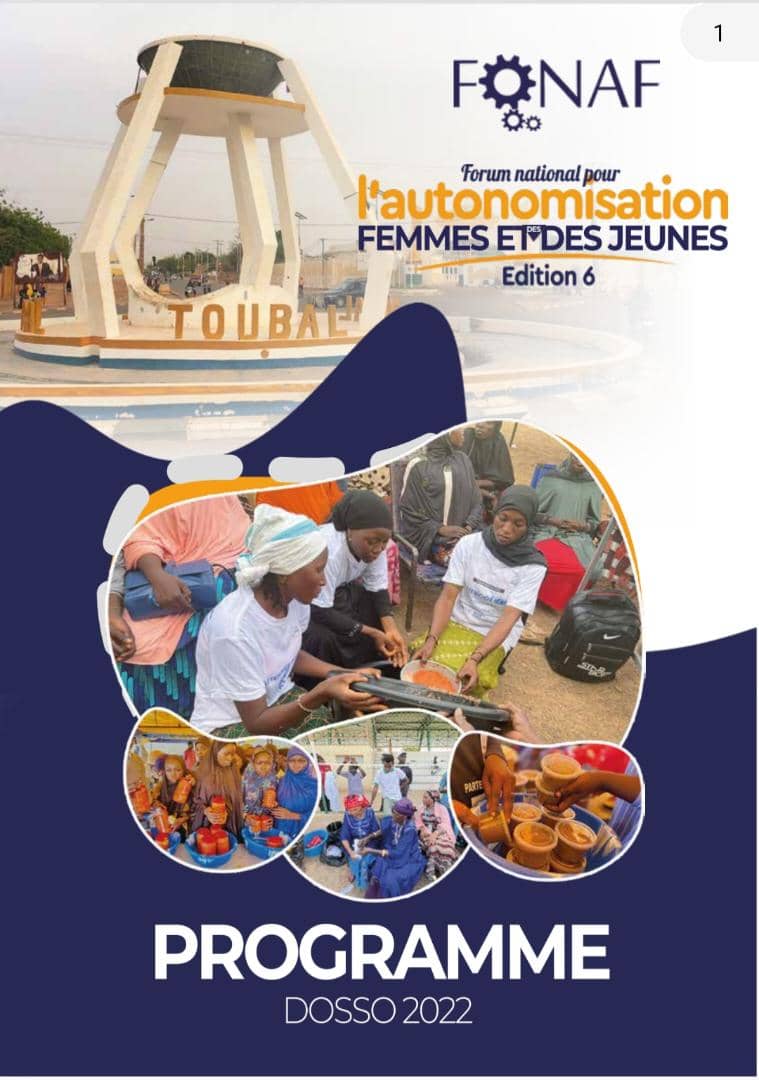 AratelBassir's tweet photo. Du 07 au 11 octobre 2022, la ville de #Dosso accueille le plus grand événement entrepreneurial annuel au Niger 🇳🇪.
Bravo à @hadyline2014 & Team Forum National Pour L' Autonomisation Des Femmes Et Des Jeunes FONAF et plein succès à #FONAF6
#consommerlocal
#entrepreneur https://t.co/DHrmI4SPwo