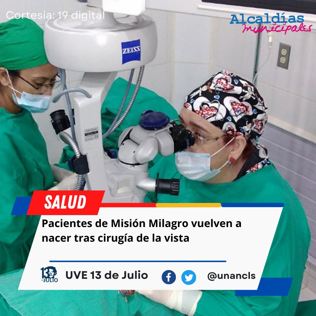 Pacientes de Misión Milagro vuelven a, nacer tras cirugía de la vista
#Nicaragua
#2022PuebloVictorioso