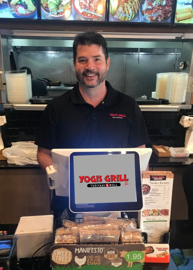 Meet Ken, Proud New owner of the YOGIS Downtown Cityscape location. Ken was born and raised in Phoenix. Married to his wonderful wife Lupita, and has two grown daughters. He's excited to serve the highest quality Teriyaki bowls, Stir-fried noodles, Sushi rolls! Stop by &amp; say Hi!