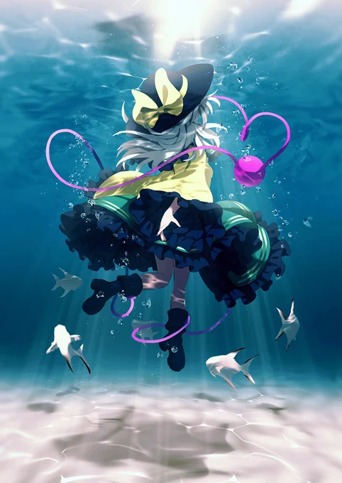 #あなたのあお色の作品を見せてください 