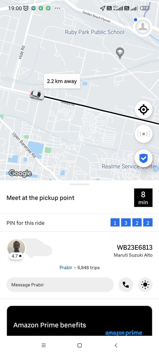 hbkalekhya's tweet photo. @Uber @Uber_Support  driver is cursing for not telling drop location and not cancelling trip , when I'm trying uber asks for a cancellation charge https://t.co/r8hVf8Rtmi