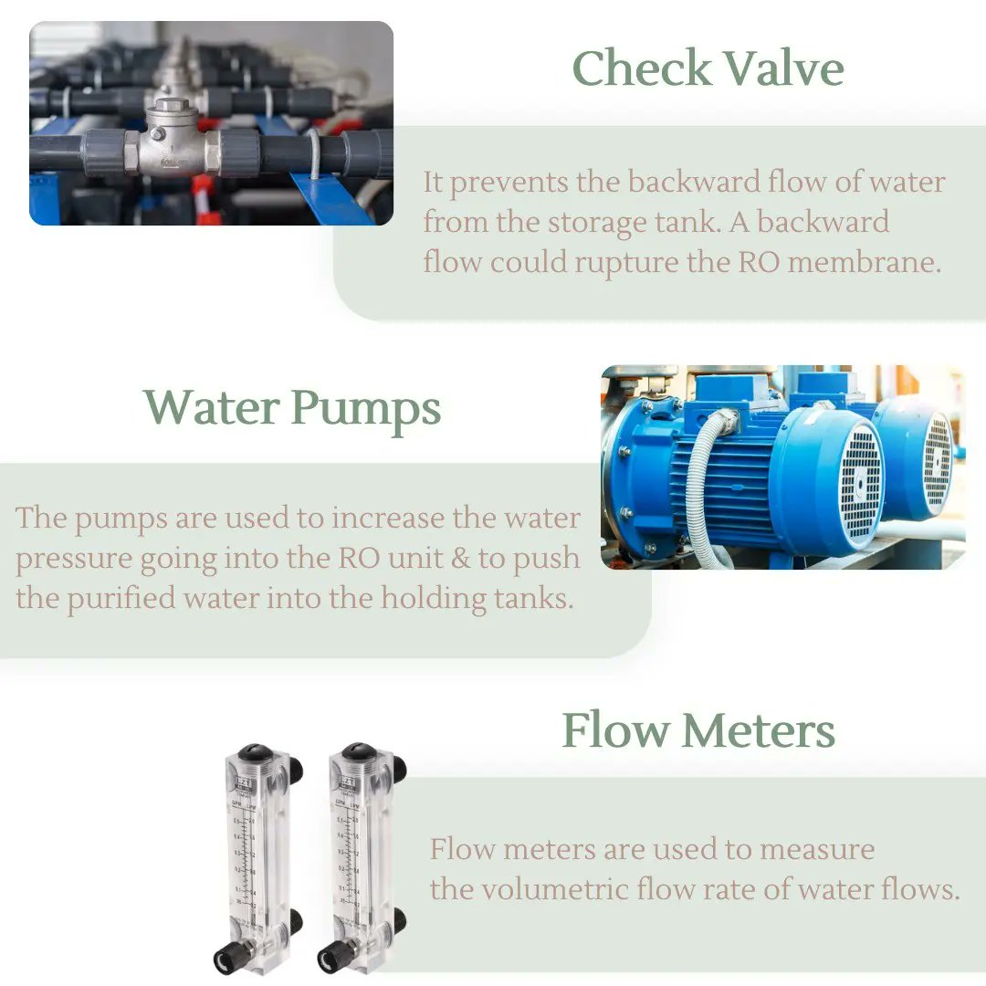 HJM_GROUP's tweet photo. Are you familiar with the components of a reverse osmosis system?
 
Swipe to check some of the elements of this system and their functions.

#HJMGroup #Water #Watertreatment #CleanWater #Filtration #Lebanon #Project https://t.co/Oq1k7xIroI
