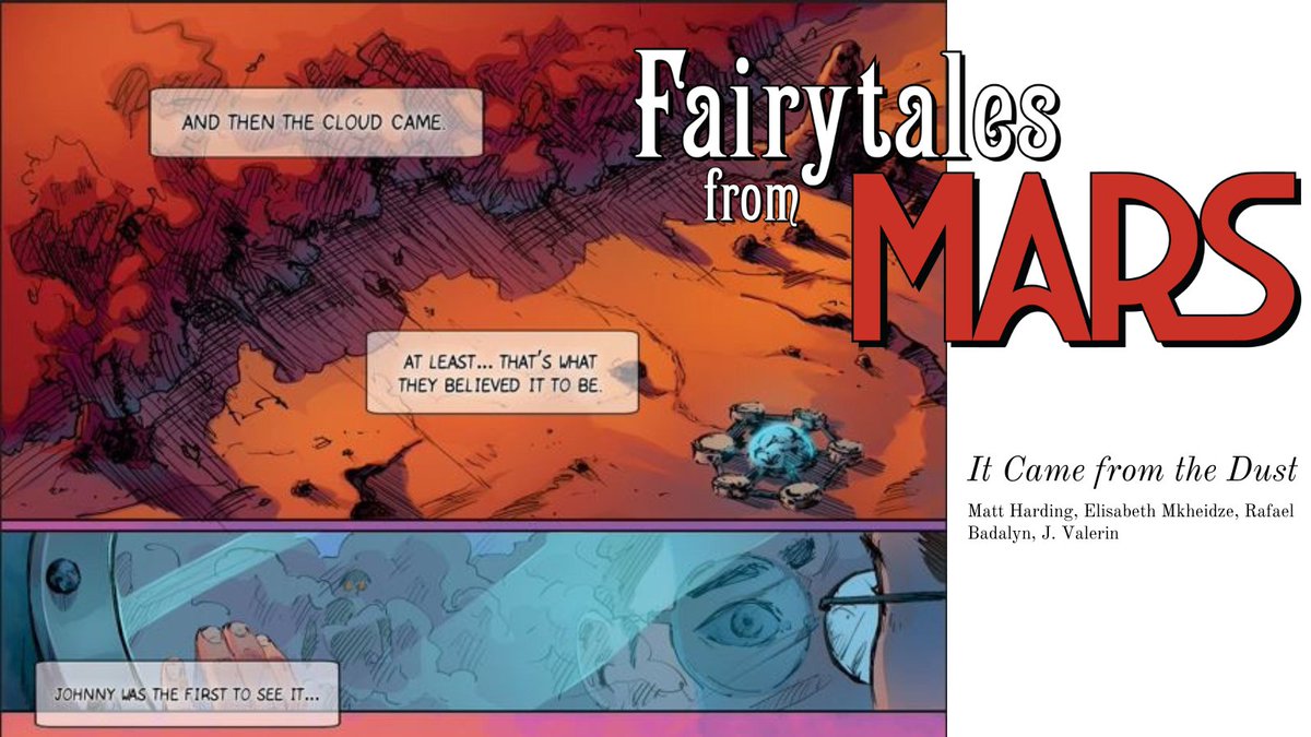 Supporting #FairytalesFromMars is a great way to celebrate #WSW2022! Find out what's in that red desert in 'It Came From the Dust' by @MattHardingArt @eliartmkh #MakeComics @lostghost05 #IndieComics #Kickstarter tinyurl.com/fairytalesfrom…