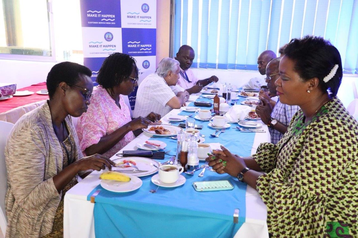 Kenya_Ports's tweet photo. A successful ending of #CustomerServiceWeek2022 with an engaging Friday stakeholder meeting.
We value your feedback as we continue to advocate for #customerinclusion.
Equally, our immense appreciation to the amazing team KPA that takes care of the needs of our stakeholders. https://t.co/IdHKteSAng