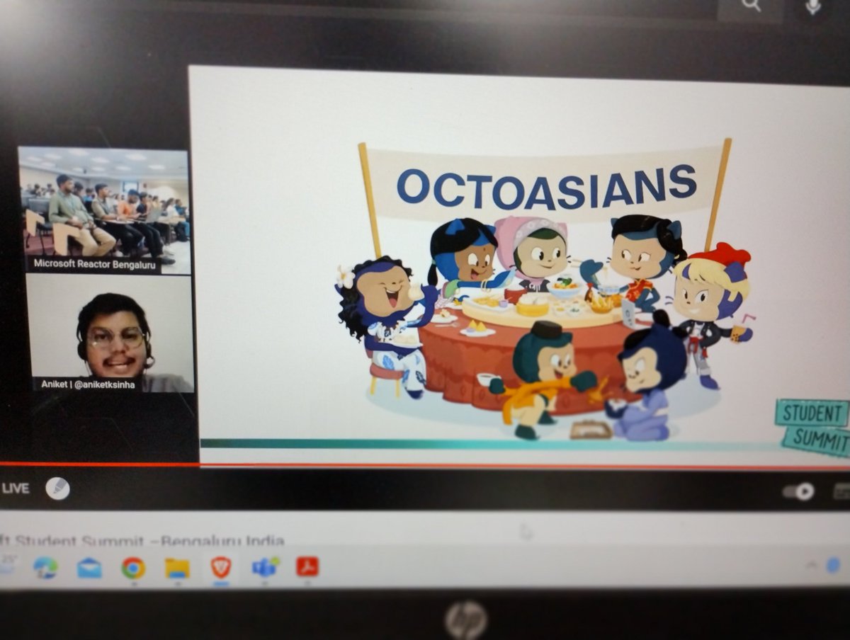 Attending #microsoftlearnstudentambassador student Summit virtually. You guys are also attending? Share your views below🙌

#MSFTStudentSummit #MSFTImagineCup
#mlsa