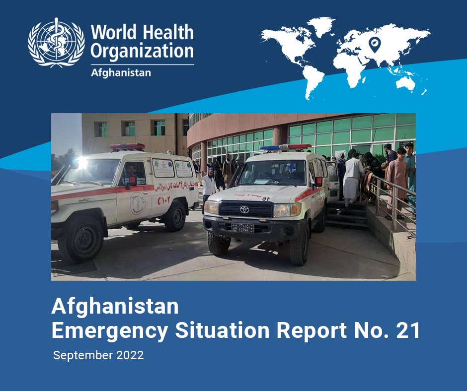 WHO Afghanistan on Twitter: "The @WHO #Afghanistan Health Emergency