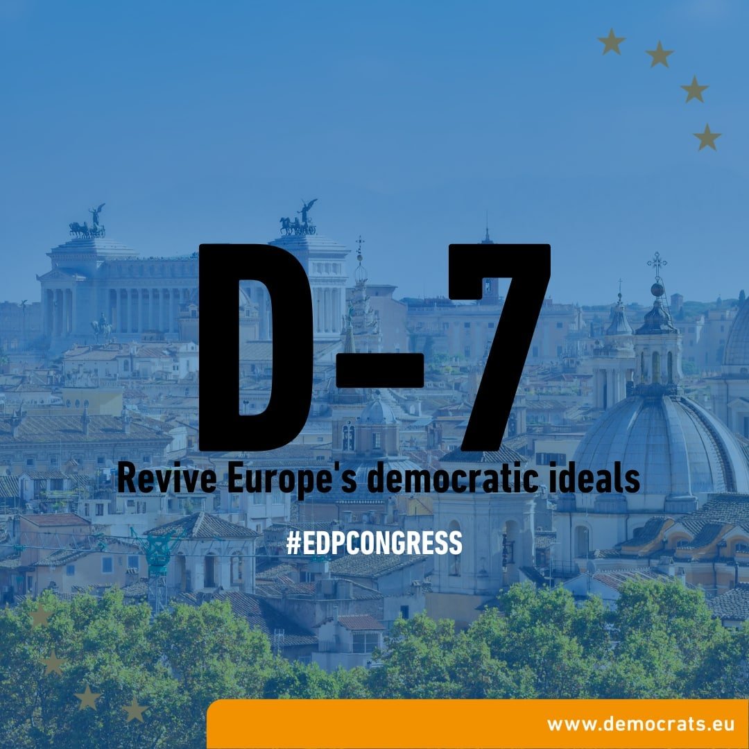 democrats_eu's tweet image. 🗓Dans une semaine : #EDPCongress à #Rome rassemblant les membres du PDE pour : 

🔘 &quot;Débat des leaders&quot; avec les principaux décideurs politiques
🔘 Tables rondes sur la crise énergétique⚡️, la fracture numérique📲, les droits humains et la démocratie🗳.

bit.ly/3EpCNC4