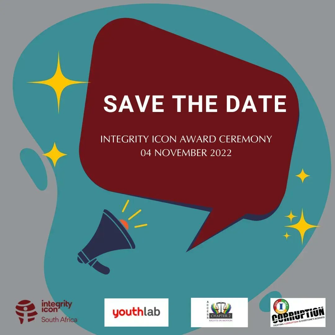 accountlabalesa's tweet photo. #ALSA friends!The time has finally come to #NameandFame our 2022 #IntegrityIcon Winners! Please save the date and join us on November 4th, 2022, as we celebrate our winners at a special award ceremony. Venue details will be confirmed in the coming days! #IntegrityIconSA https://t.co/S4ooQq2Xq7