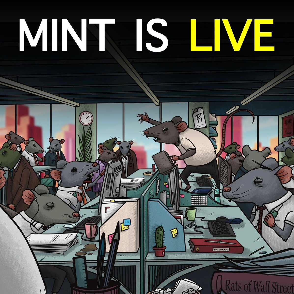 This is it! MINT IS LIVE! mint.therattrap.io