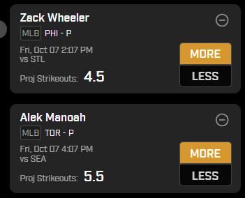ChalkKingz's tweet photo. My MLB plays for @PrizePicks you can find the rest of my slips in the @ChasingMoneyDTD discord! Link in bio! Lets start the MLB playoffs with a bang! 

#GamblingTwitter #PrizePicksMLB https://t.co/5N4HlLntzJ
