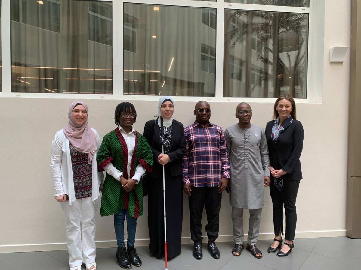 JonapwdNg's tweet photo. #JONAPWD's representative @crowny84 , @DisabRightsFund Program Officer, @TheophilusOdaudu meet @sarasminkara, #SpecialAdvisor on International Disability Rights to #PresidentBiden  and her team. 
#disabilityinclusionng #electoralact2022 #nigeria #unitedstates 
@macfound @PLACNG https://t.co/Q5NpzcyDgD