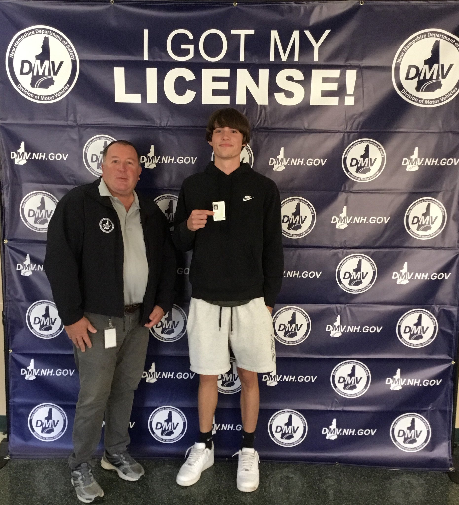 New Hampshire DMV on Twitter "Congratulations to Aidan on receiving
