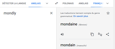 EspDomOnagrine's tweet image. 4/Tout de même ça me chiffonnait ce terme de &quot;mondly&quot; alors j&apos;ai demandé à #WordReference, qui m&apos;a renvoyée vers Gogol👇