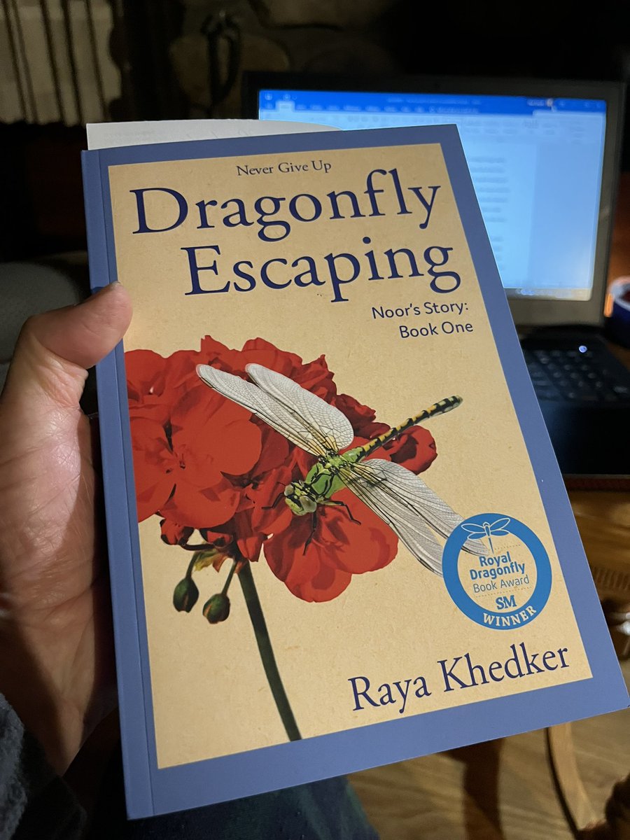 p_smyth61's tweet image. Picked up a copy of Dragonfly Escaping from @RayaKhedker @Raya_Khedker2 Now if only I can get it away from my wife! 😂 Way to go Raya! Your novel looks amazing! 😊👍🏻