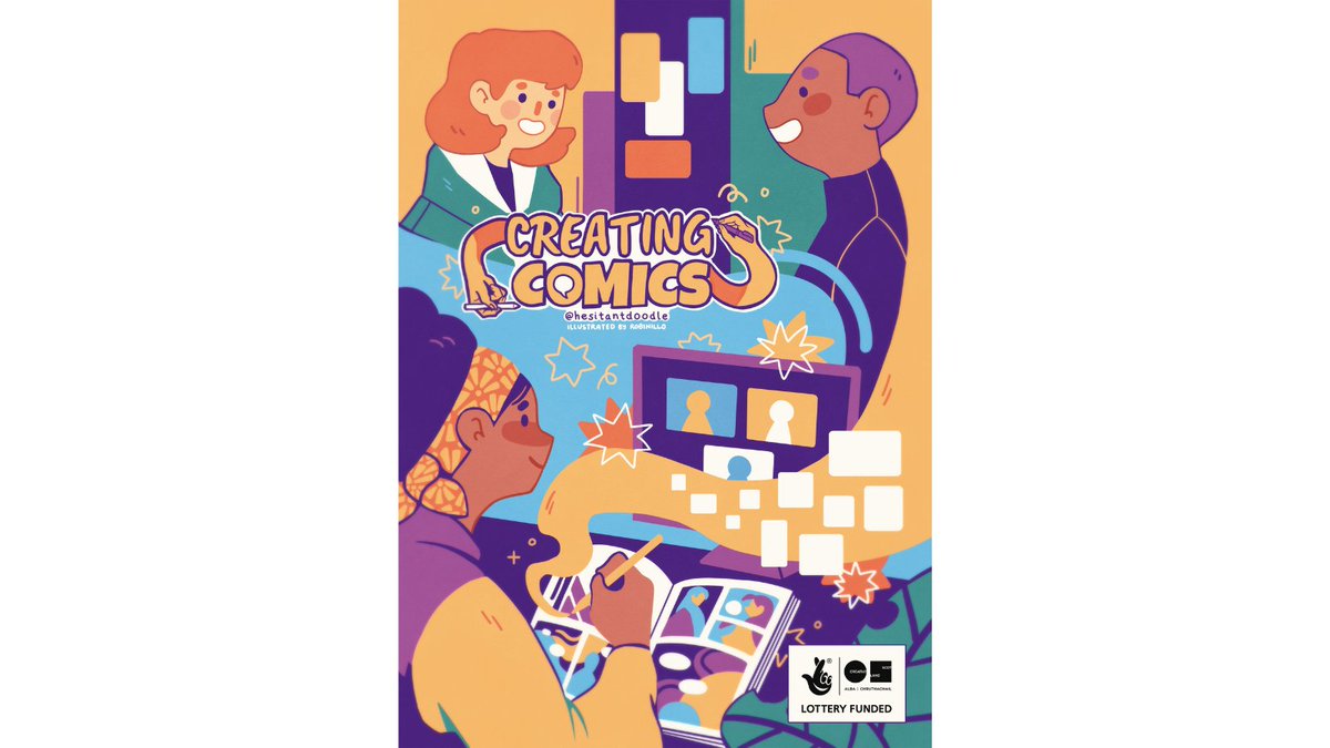 CreatingComics_'s tweet photo. 🎉CONTEST TIME!🎉
The amazing @_robinillo designed these CCUK posters. We have 7️⃣ to give away.➡️Leave a YT comment on an upcoming vid (1 comment/vid, 3 comments total). You can reply to the Q, a speaker's response or share your comics story. Winners will be selected in 3 weeks. https://t.co/bKt6adZI2w