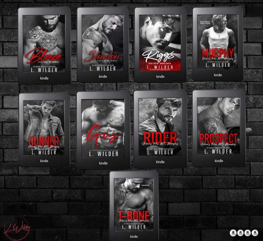 Satan's Fury MC-Memphis Chapter by L. Wilder
linktr.ee/lwilderauthor
#Download with #KindleUnlimited 
#alphamale #romance #suspense #satansfurymcmemphischapter #lwilder #love #crime #family #brotherhood #sale #books #bikerromancereads #romanticsuspense #mcromance #mcromanceauthor
