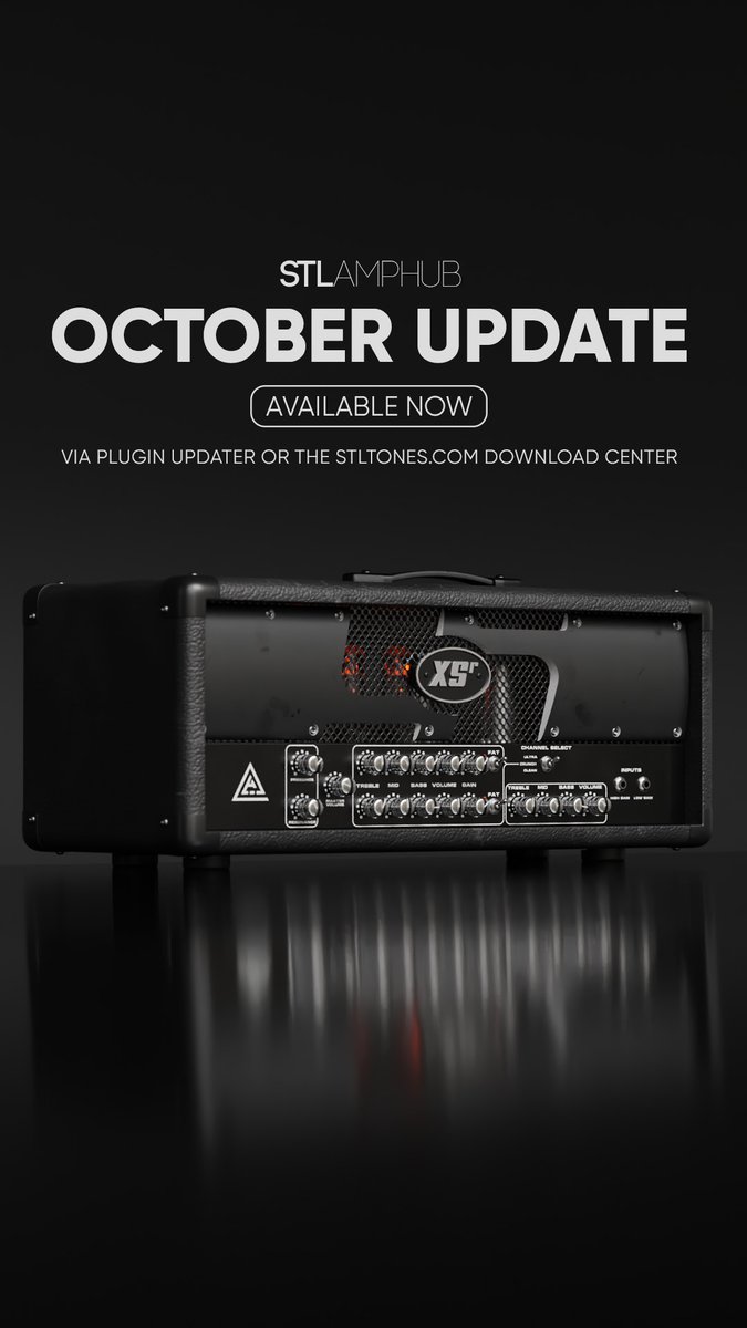It's a new month, so you know there's a new amp. The Meridian XSr joins the AmpHub collection. Free for All-Access Subscribers: stltones.com/products/stl-a…