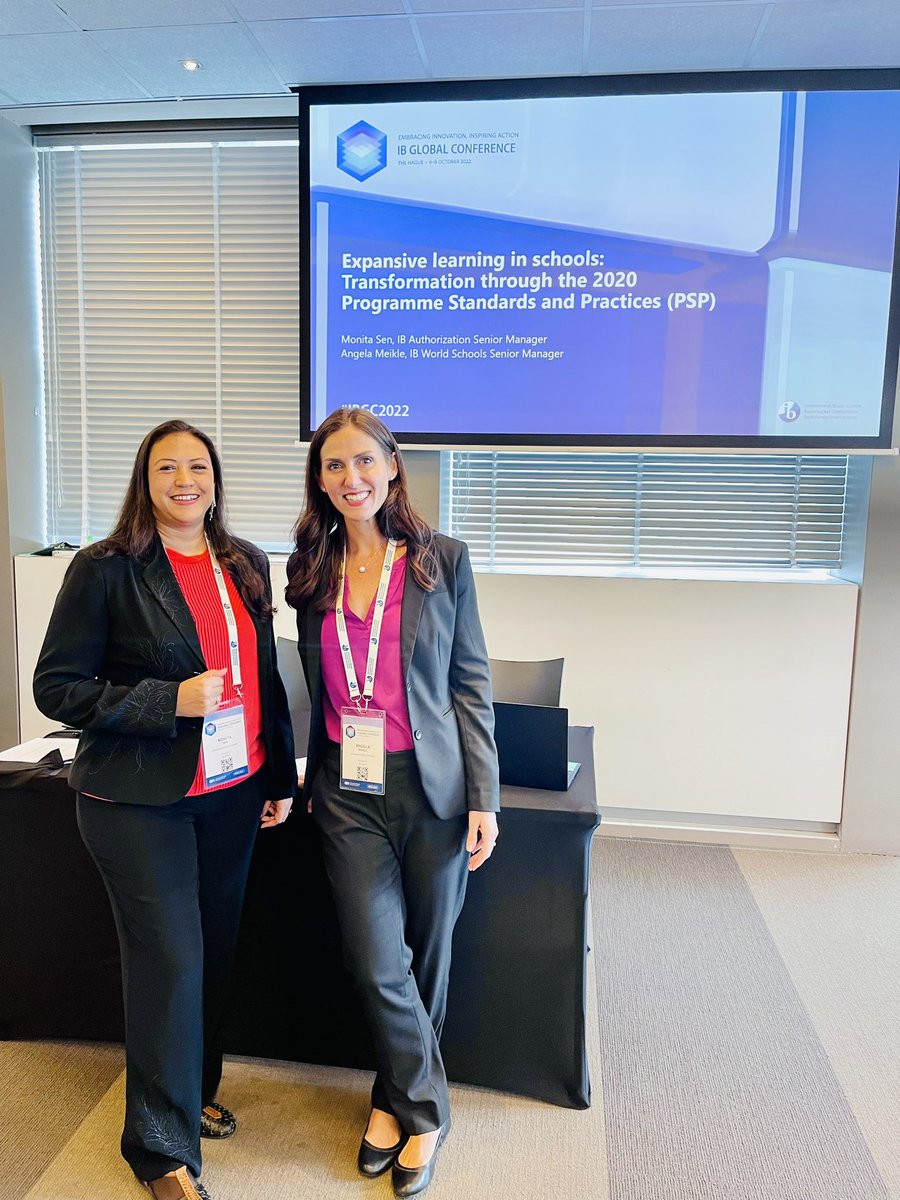 ang_meikle's tweet photo. And that’s a wrap!! Thanks to all who joined @Monitasen and I in our session on expansive learning &amp; the PSP framework. Keep identifying tensions to delve into possibilities! #IBGC2022 @iborganization https://t.co/Osg34kIJUJ