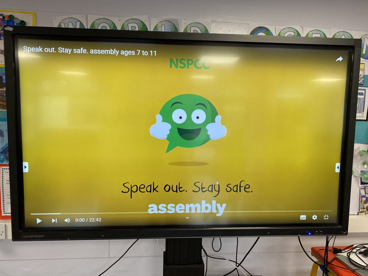Great to do our Speak out. Stay safe assembly this week. Such important talking points and our children were excellent.