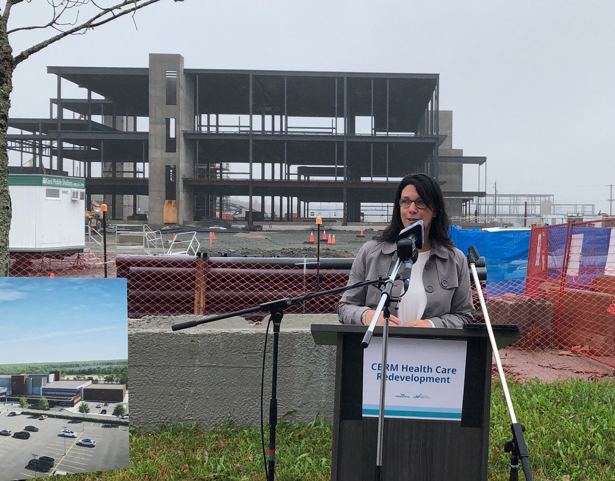 tomayers2262's tweet photo. NS Health Minister Michelle Thompson announces a heart catheterization lab will be part of hospital redevelopment in Sydney. Dr. Paul MacDonald says it’ll help up to 100 heart attack patients a year. https://t.co/bF9DlO0GCD