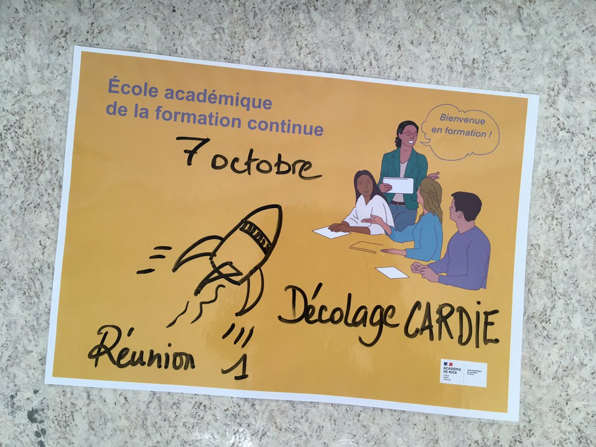 CardieNice's tweet photo. Aujourd’hui regroupement #CardieNice, programme très varié sous la houlette de @cbf0683
🔸 accueil de nos nouveaux collègues ☕️🥐
🔸 appel à projets 🚀
🔸 impulser la dynamique 🏹
🔸 analyser et valoriser les actions 💪
🔸 Contribuer au développement professionnel
@diversifier https://t.co/ahtabAcEdT