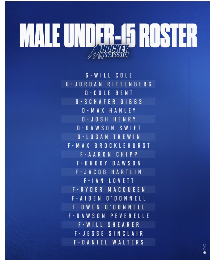 Bedford_Blues's tweet photo. Good luck to our 7 former #BluesFamily players heading to Moncton for the ACC this weekend!
U14 - Phenwick MacLean, Justyce Johnson, Ben Henry and Calvin Carver. U15 - Max Brocklehurst, Ryder MacQueen, Schafer Gibbs (inj.) #NSPride @u15banditshky https://t.co/ov93PXGLIJ