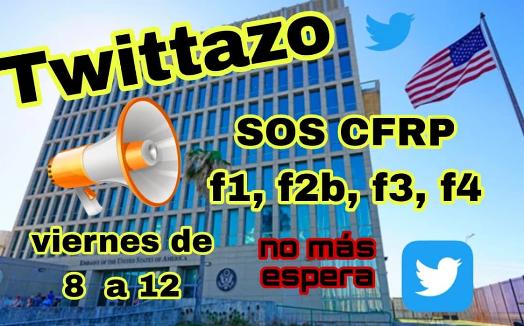 #CFRP
#CFRPentrevistadosenel2017 
#CFRPcitasprogramadas2017
#CFRPinvitacionesnuevas
#CFRPmasentrevistas 
#F1 #F2b #F3 #F4 #CP3 #Casossinaprobar #USCISCasospostales
<a href="/WHAAsstSecty/">Bureau of Western Hemisphere Affairs</a> <a href="/POTUS/">President Donald J. Trump</a> <a href="/Cartajuanero/">Juan S. Gonzalez</a> <a href="/USEmbCuba/">Embajada de los Estados Unidos en Cuba</a> <a href="/USCIS/">USCIS</a> <a href="/SecMayorkas/">ARCHIVED: Secretary Alejandro Mayorkas</a> <a href="/StateDept/">Department of State</a>