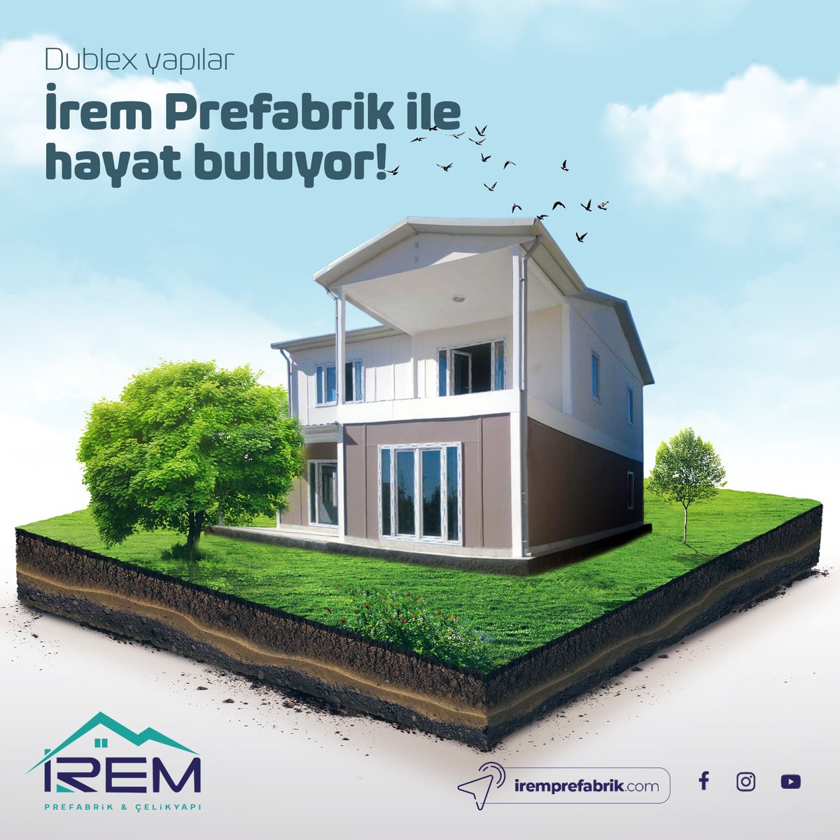 iremprefabrik's tweet photo. Dubleks yapılar İrem Prefabrik ile hayat buluyor…

.
.
🔎https://t.co/mLQG2P8Vm0

İletişim;
☎️0332 342 7 342
☎️0532 051 2 964
☎️0532 732 13 34
.
WhatsApp İletişim İçin;
☎️0532 051 29 64
.

#iremprefabrik #konyaprefabrik #prefabrik #prefabrikevfiyatlari #prefabrikyapılar https://t.co/IvpforGTWl