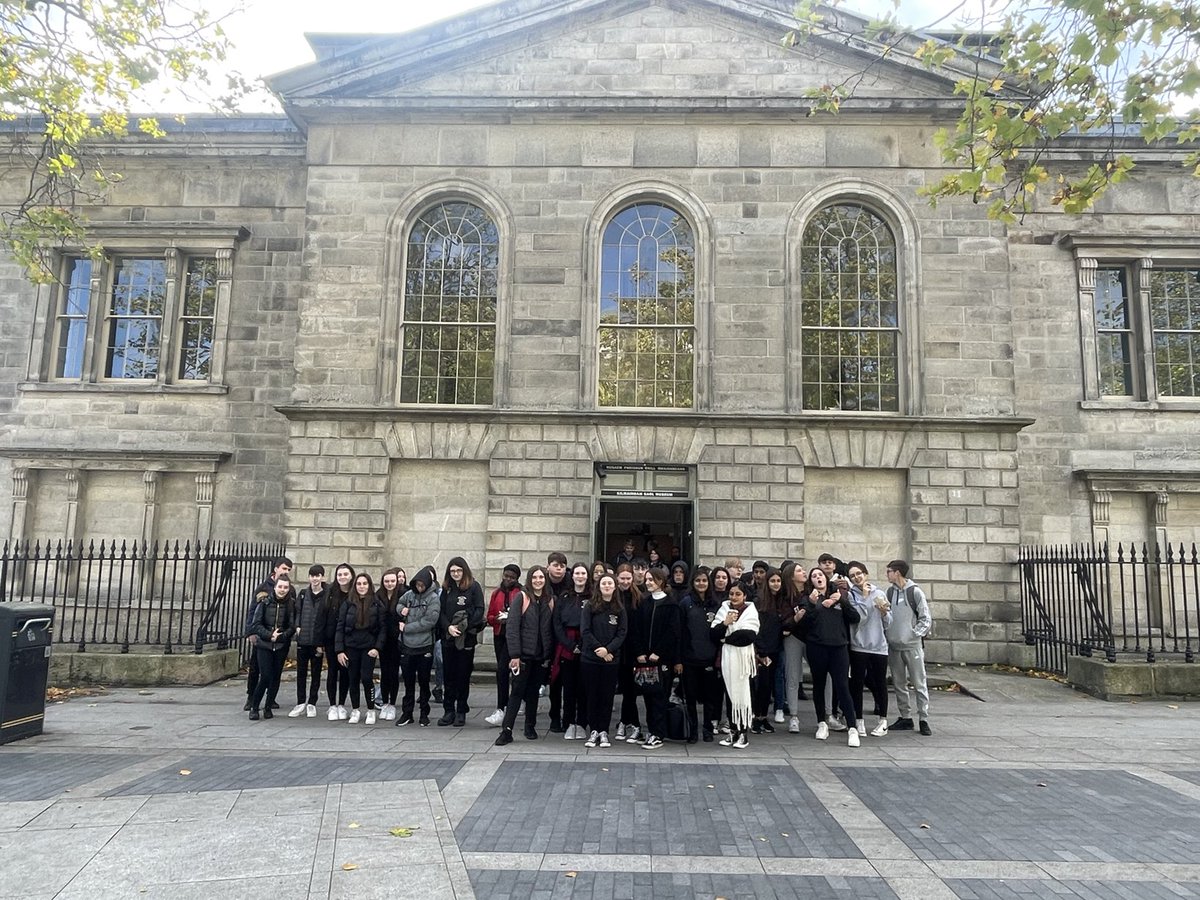 History_BCS's tweet photo. Our @BlakestownCS @prog_BCS TYs were out and about today. Always a great trip at @OPWKilmainham https://t.co/os4xSu5RnZ