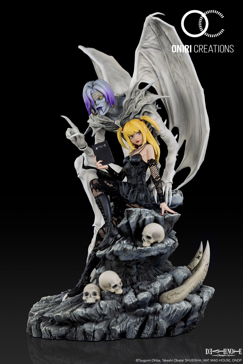 Oniri_Creations's tweet image. [#Concours] Tente de remporter ta statue #DeathNote de Misa &amp;amp; Rem limitée à 999 exemplaires d'une valeur de 729€ TTC !

• Follow @Oniri_Creations
• RT ce post
• Mentionne 2 ami(e)s

Pré-commande maintenant : oniri-creations.com/fr/produit/mis…

TAS dans 48h ! ⌛