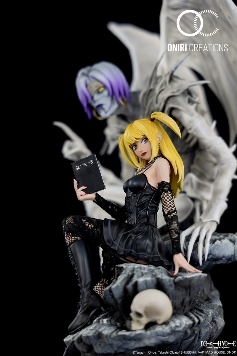 Oniri_Creations's tweet image. [#Concours] Tente de remporter ta statue #DeathNote de Misa &amp;amp; Rem limitée à 999 exemplaires d'une valeur de 729€ TTC !

• Follow @Oniri_Creations
• RT ce post
• Mentionne 2 ami(e)s

Pré-commande maintenant : oniri-creations.com/fr/produit/mis…

TAS dans 48h ! ⌛