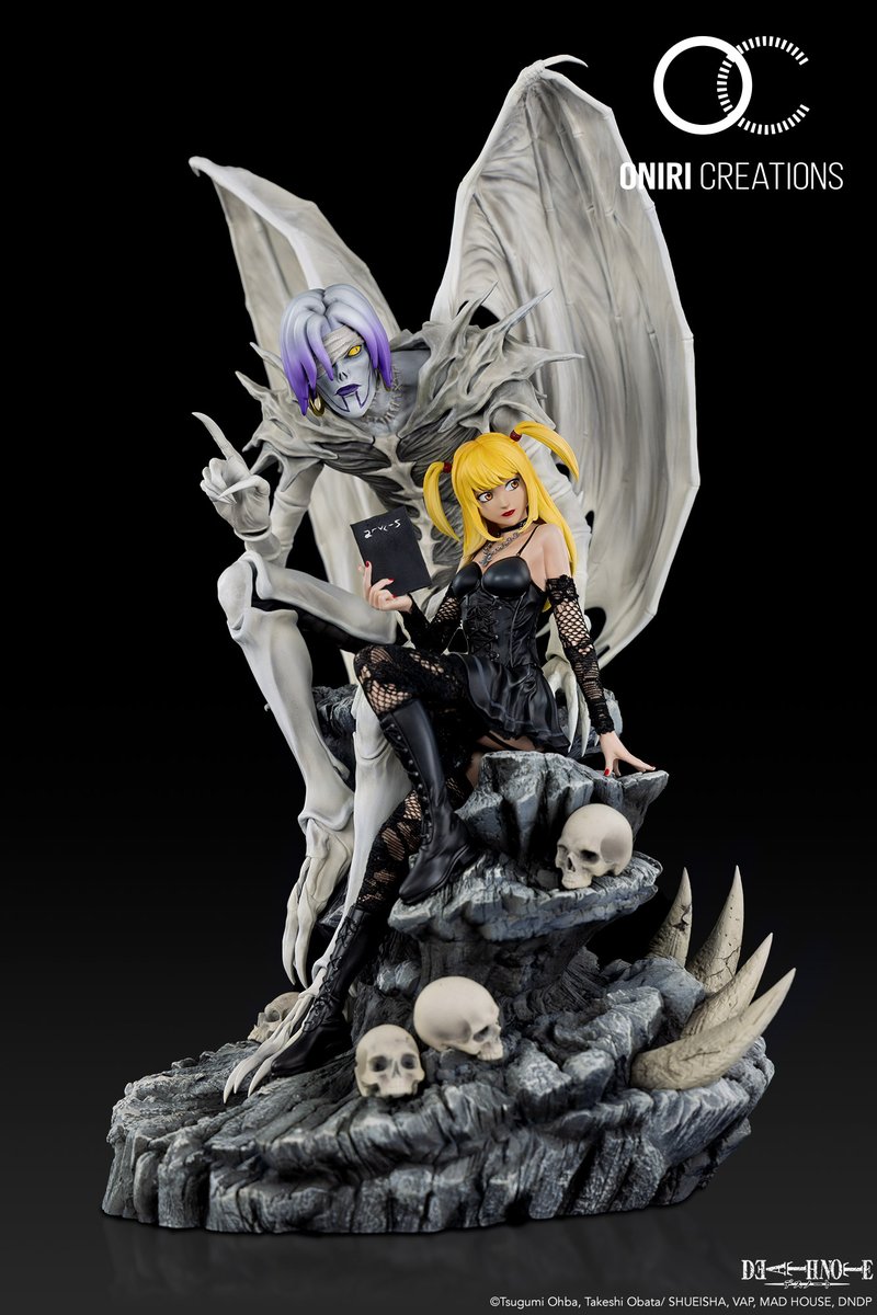 Oniri_Creations's tweet image. [#Concours] Tente de remporter ta statue #DeathNote de Misa &amp;amp; Rem limitée à 999 exemplaires d'une valeur de 729€ TTC !

• Follow @Oniri_Creations
• RT ce post
• Mentionne 2 ami(e)s

Pré-commande maintenant : oniri-creations.com/fr/produit/mis…

TAS dans 48h ! ⌛