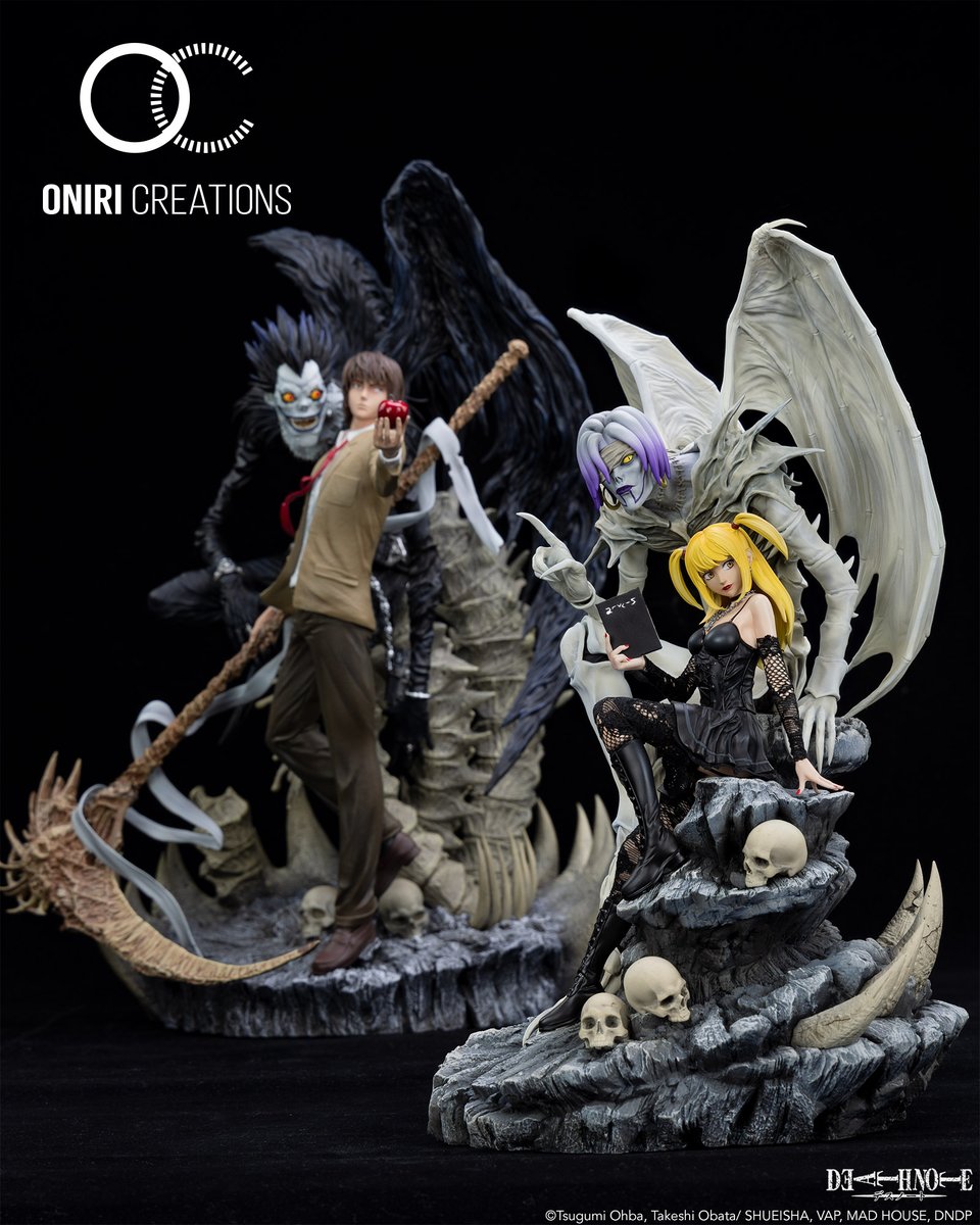 Oniri_Creations's tweet image. [#Concours] Tente de remporter ta statue #DeathNote de Misa &amp;amp; Rem limitée à 999 exemplaires d'une valeur de 729€ TTC !

• Follow @Oniri_Creations
• RT ce post
• Mentionne 2 ami(e)s

Pré-commande maintenant : oniri-creations.com/fr/produit/mis…

TAS dans 48h ! ⌛