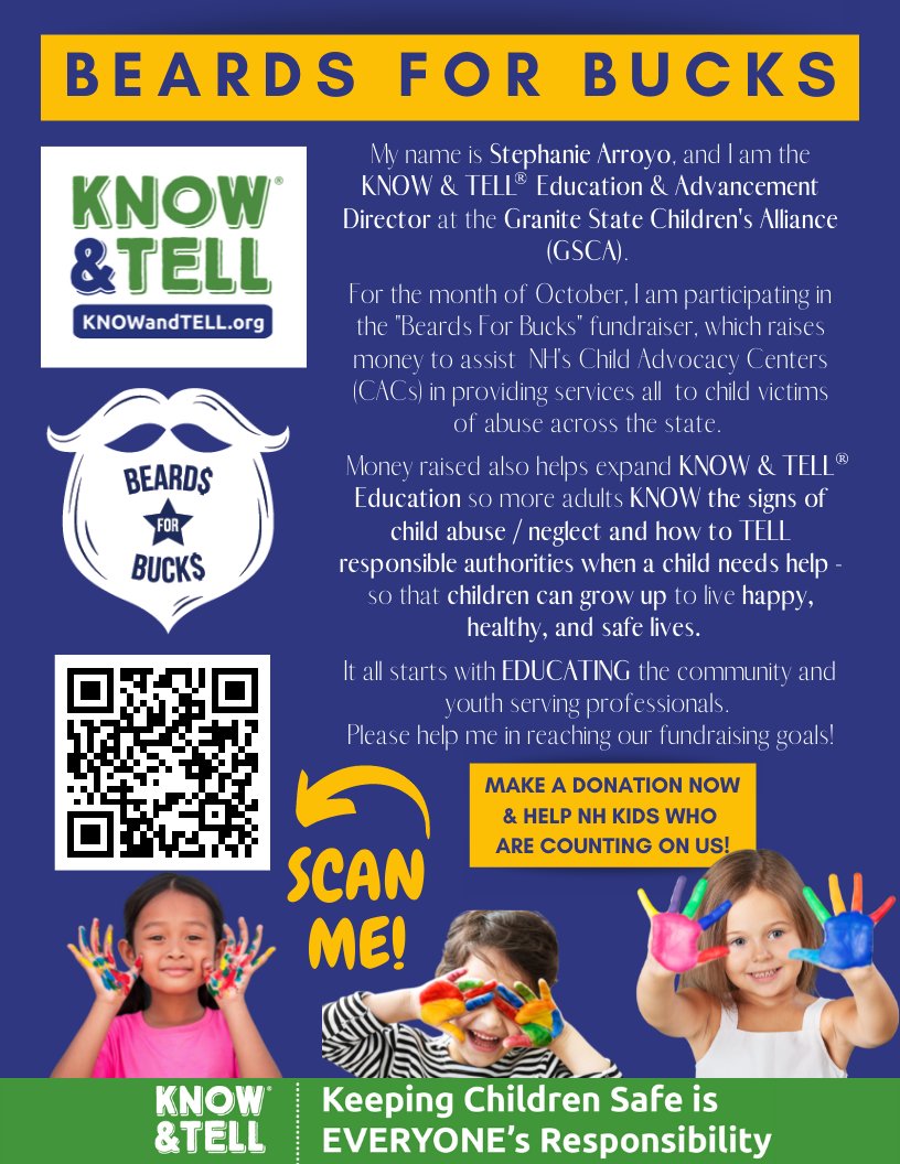 Only 1 in 10 children will disclose their abuse, leaving 9 children who don't have a voice to TELL.
 KNOW the signs of abuse / neglect and how to TELL responsible authorities when a child needs help. Every child deserves to grow up feeling healthy, happy, loved and safe.