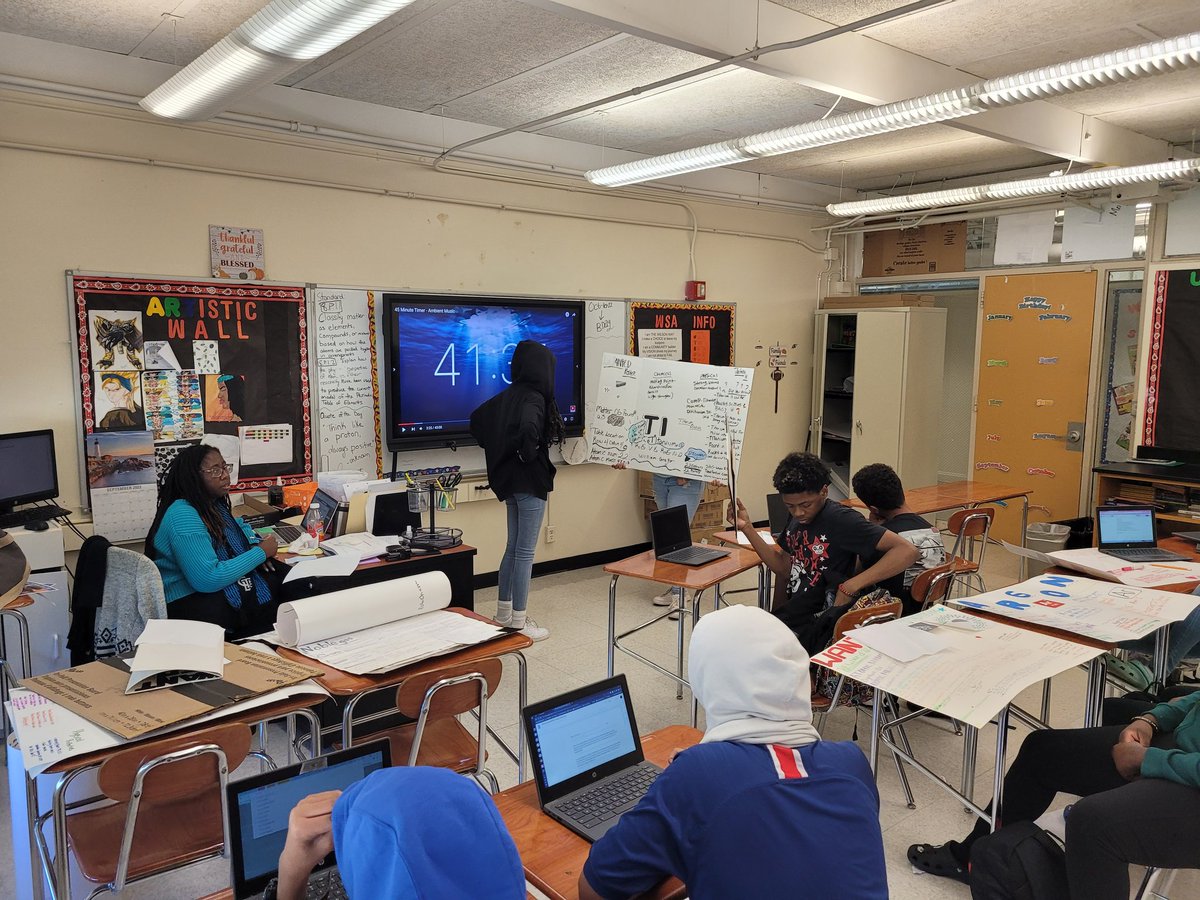 WilsonStem's tweet photo. Grade Level, Engaging, Affirming, &amp; Meaningful learning happens everyday @WilsonStem. @unboundedu @CharMeckSchools https://t.co/hYhHeXD1oL