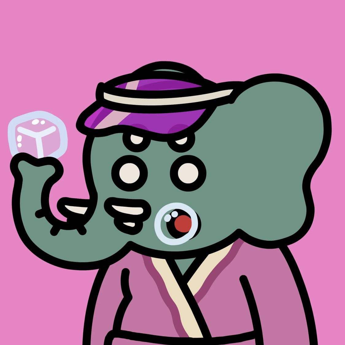 Sarah_Alias7's tweet image. Another @3L3NFT for my new collections. Big thanks to @NutTimeETH for this giveaway gift 😁. Let’s 🥜 🐘 go!!! #3L3Herd #stomp #3l3go